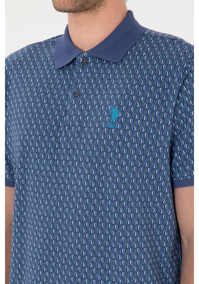 U.S. Polo Assn. Erkek Regular Fit Polo Yaka Açık Lacivert Tişört 50300366-VR059 U.S. Polo Assn. Erkek Regular Fit Polo Yaka Açık Lacivert Tişört 50300366-VR059