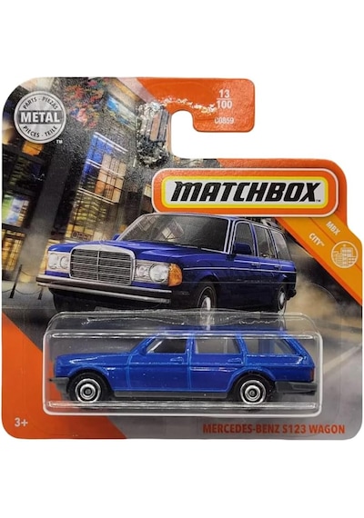 Matchbox Mercedes Benz S123 Wagon - Mavi 1/64 Gkl71 Mavi