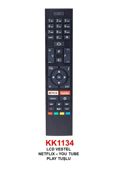 Vestel Rc 43157 Netflıx-youtube Play Tuşlu Lcd-led Tv Kumanda