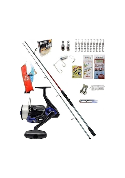 Fın Chaser X Fnx-40 Oslo Big Bass 270cm 15-40gr Kıyı Spin Olta Takımı Seti