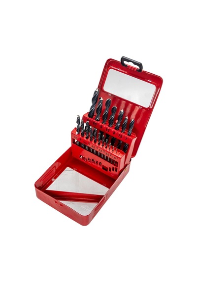 Mercure Hssst19 Metal Kutulu Hss Matkap Ucu Seti 1-10mm 19 Parça
