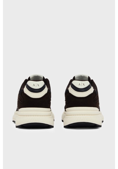 Armani Exchange Logolu Sneaker Ayakkabı Erkek Ayakkabı Xm002635 Af19388 Mb808 Kahve-beyaz-lacivert