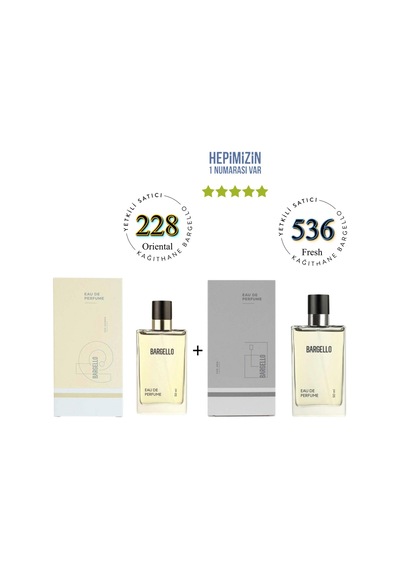 228 + 536 Kadın / Erkek Parfüm Edp 50 Ml Oriental / Fresh - Mnms2 Baharat