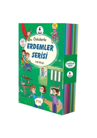 Öykülerle Erdemler Serisi 4.sınıflar 10 - Yqbx-658830