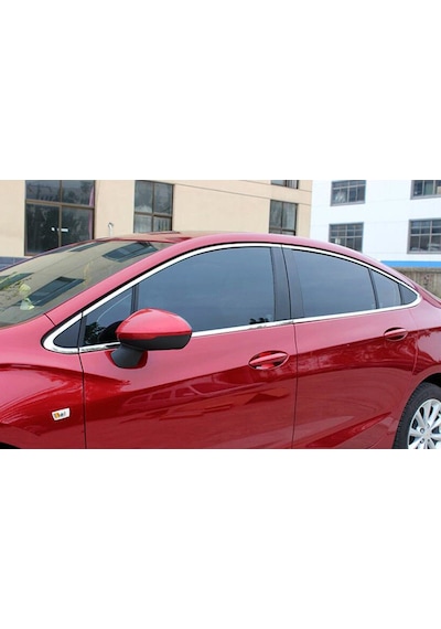 Opel Astra J Sedan 2011 - 2020 Cam Çerçevesi 12 Parça Çıtası