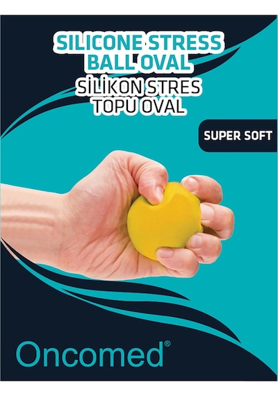 Silikon Stres Topu Sarı Ultra Soft Diğer