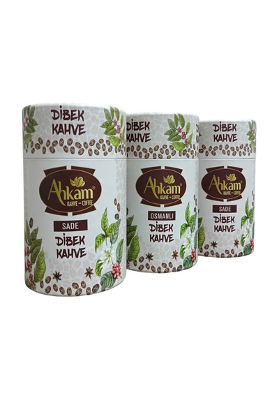 Ahkam Coffee Dibek Kahvesi 1 Adet 400 Gr'lık Hediyelik Kutu Öğütülmüş