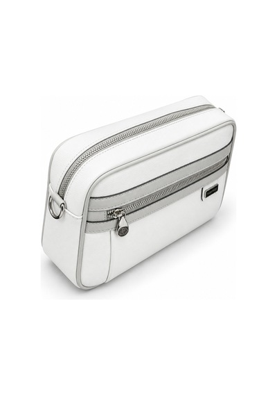 Silver & Polo Silver Polo Çapraz Askılı Kadın Çanta Beyaz.gri 1280