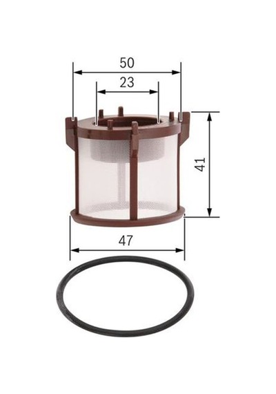 BOSCH F026400555 HAVA FİLTRESİ