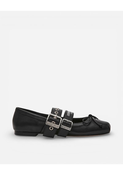 Steve Madden Ceara Black Leat Kadın Siyah Babet Ceara