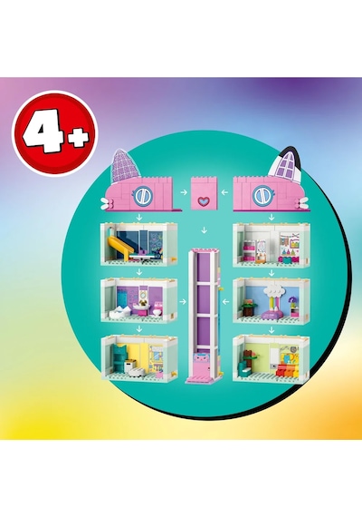 LEGO® 10788 Gabby’s Dollhouse 498 Parça
