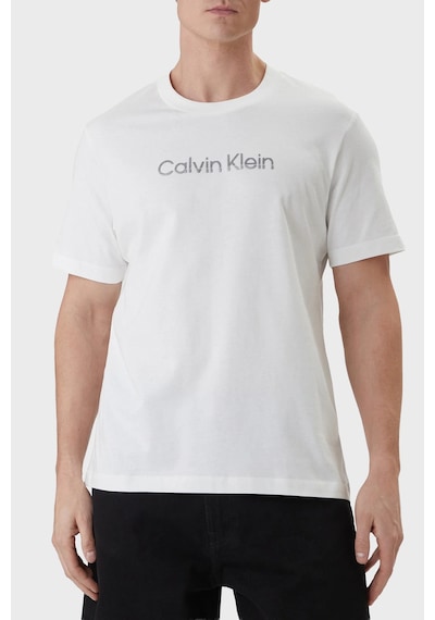 Calvin Klein Erkek T Shirt Lv04lf813g Yaf Beyaz