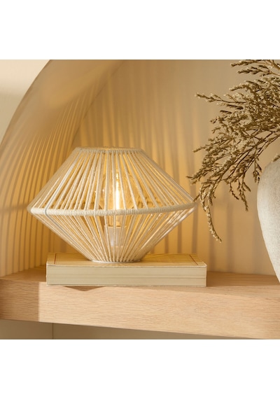 Karaca Home Fimi Masa Lambası 23,3 X 23,3 X 15,2 Cm Bej
