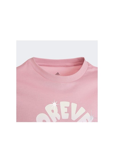 Adidas Glam Graphic Tee Bliss Pink Bliss Pink