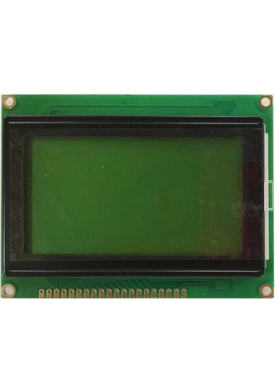 Robotistan 128x64 Grafik Lcd, Yeşil Üzerine Siyah