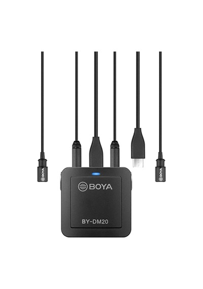 Boya By-dm20 Bilgisayar ve Telefon Ikili Stereo Yaka Mikrofonu