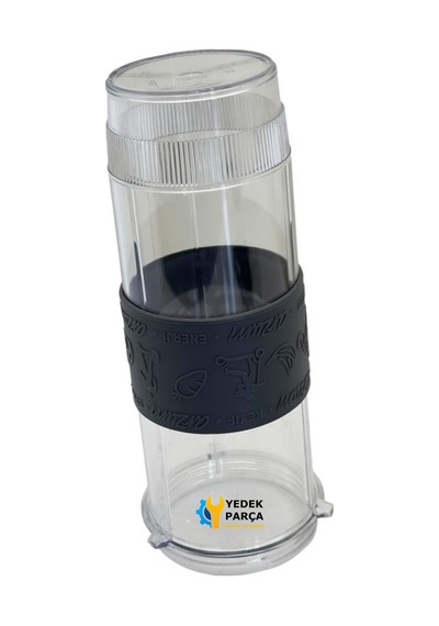 Arzum Uyumlu Ar1101 Shake'n Take Joy Kişisel Blender Haznesi 400 Ml, Açık Gri
