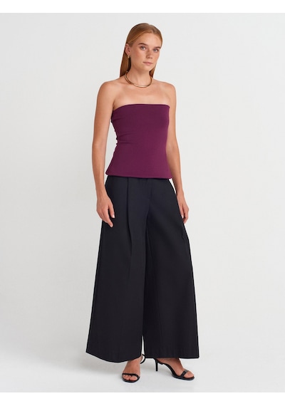 Dilvin 31860 Straplez Top-mor Mor