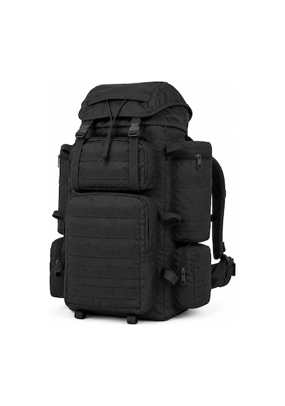 Xmlbayiciniz 110l Taktik Sırt Çantası, Cordura 1000d, Molle Sistemli Outdoor Kamp Ve Dağcı Çantası Tanto Bushcraft Siyah Genel