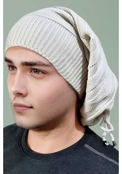 Uniquetrenders 2'li Erkek Kışlık Triko Örgü Bere Ve Boyunluk Taş Rengi-camel Camel - Taş Rengi