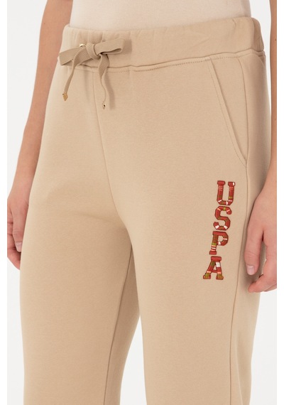 U.s. Polo Assn. Kadın Kum Eşofman Altı 50298597-vr085 KUM Kum
