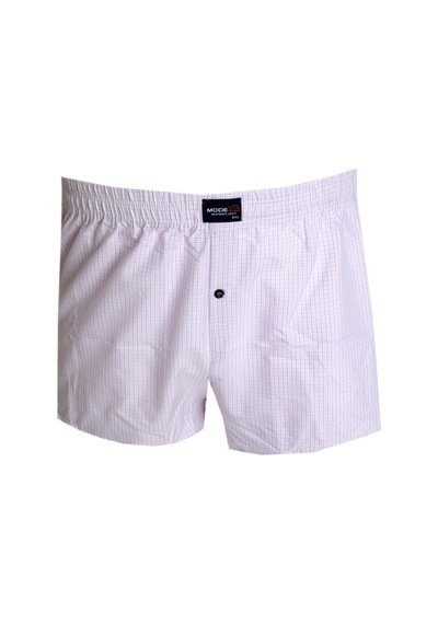 Mode Xl Büyük Beden Erkek Boxer Desenli Poplin 6348 Pembe 001