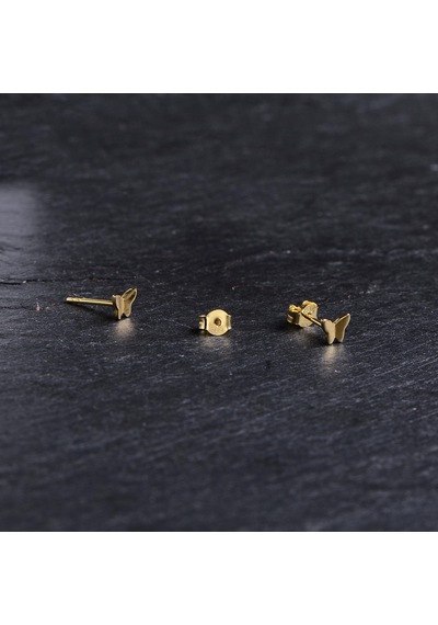 Goldkupe 14 Ayar Altın Minik Kelebek Küpe 0,69 Gr-2148