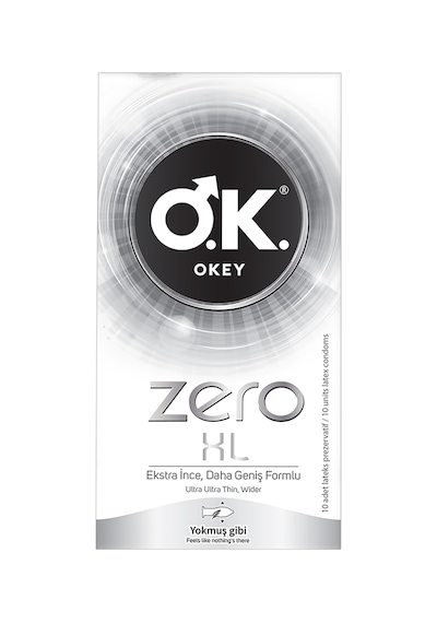 Okey Zero XL Prezervatif 3 x 10'lu