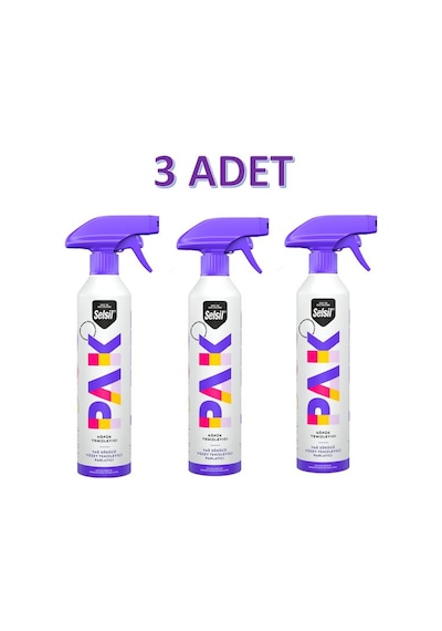 Selsil Pak 500 Ml Mucize Köpük Sprey Yağ Sökücü 3 Adet Tekli