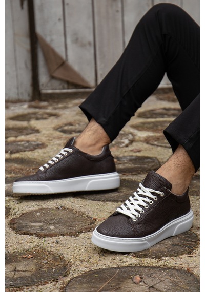 Daxtors D0906 Günlük Ortopedik Erkek Casual Ayakkabı Kahverengi