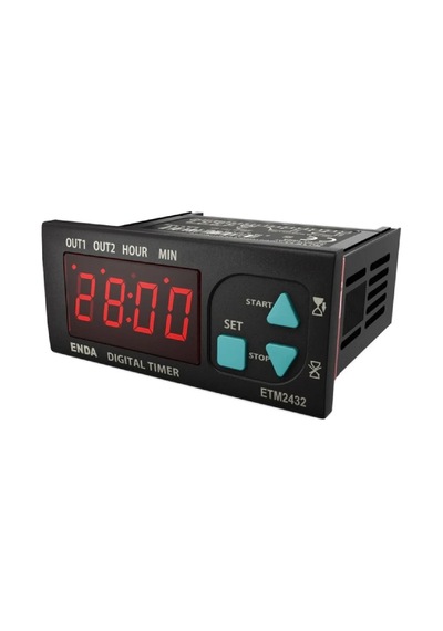 Enda Etm2432-230 ,77x35mm 220vac Dijital Zaman Röle