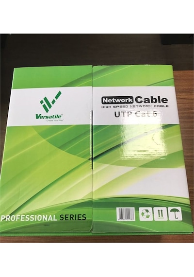Versatile 305 Metre Cat 6 Iç Mekan Kablosu Ethernet Internet Kab.