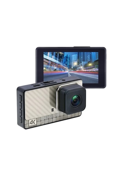 Araç İçi Kamera 2 Kameralı Uhd 4k+2k Ips Hd Ekran Wifi Li Gece Görüşlü Araç Kamerası Car Dvr Dashcam