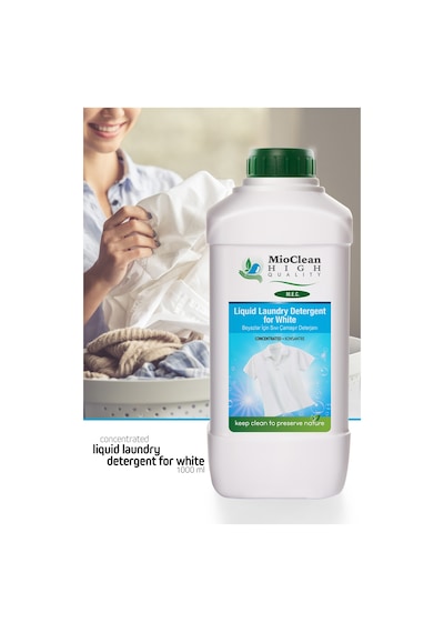 Mioclean Beyazlar için Sıvı Çamaşır Deterjanı 1 L