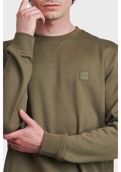 Boss Erkek Sweat 50509323 342 Haki Haki