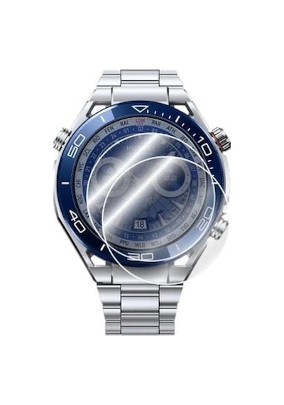 Mey İthalat Huawei Watch Ultimate Polymer Nano Ekran Koruyucu - Şeffaf