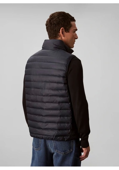 Calvin Klein Kolsuz Hafif Naylon Şişme Erkek Yelek Lv04lc509g-cef Mavi