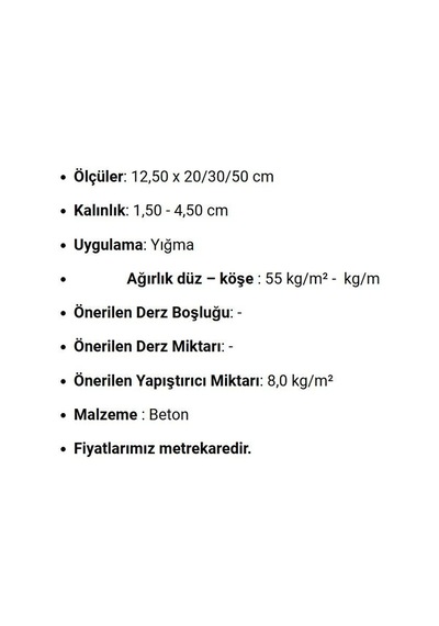 Stonewrap - Urban Antrasit Dekoratif Kültür Taşı 1m2 - S15th
