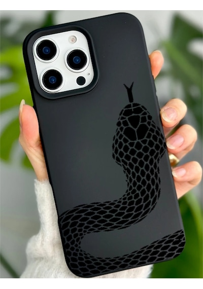 Apple Uyumlu iPhone 15 Pro İle Premier Kalite Özel Üretim Baskılı Silikon Telefon Kılıfı Bc 9 Siyah