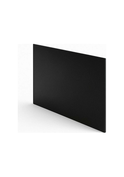 96 X 26 Siyah Seramik Cam Black Ceramic Glass 1200 C Isıya Dayanıklı Radyant Soba Camı