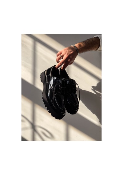 Kuback Legend İs Back Kb-kx6 Kuback Kömür Rugan Bağcıklı Günlük Unisex Ayakkabı Siyah Siyah Kuback Legend İs Back Kb-kx6 Kuback Kömür Rugan Bağcıklı Günlük Unisex Ayakkabı Siyah Siyah