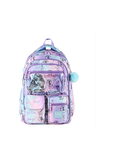 Disney Frozen Ice-lx Colorful İlkokul Çantası 17863 Çok Renkli