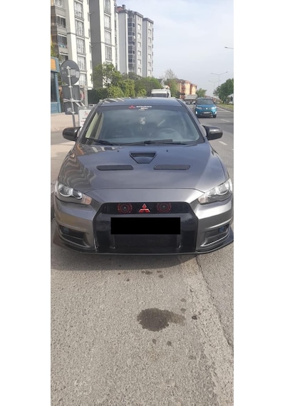 Mitsubishi Lancer Yarasa Ayna Kapağı Parlak Siyah 2008 2013