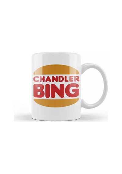 Chandler Bing Kupa Bardak Porselen Karışık