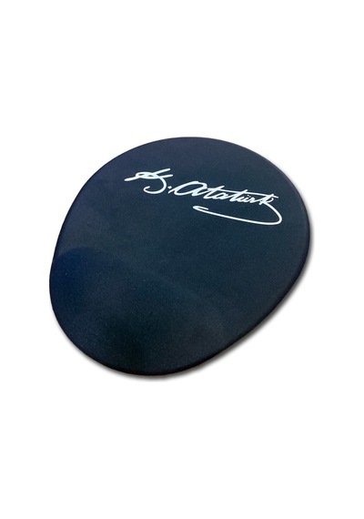 Lunatic Ln-1881 Atatürk İmzalı Siyah Ergonomik Suya Dayanıklı Bileklikli Mouse Pad Sku: Mır8690010348586