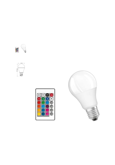 Ct-4058 Uzaktan Kumandalı Led Ampul Rgb E27 4000k