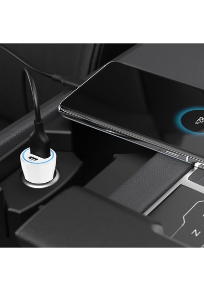Tr 67w Ultra Hızlı Çift Port Araç Şarj Başlığı