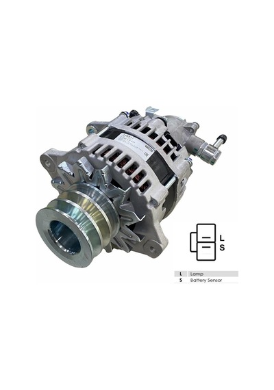 24v Alternatör Dinamo 80 A L-s Çift Fiş Klimalı Isuzu Turkuaz Otobüs/kamyon
