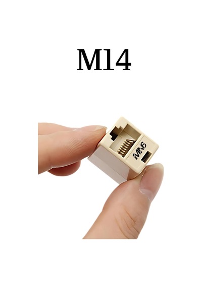 Lexroo M14 5 Adet Rj45 Ethernet Kablo Birleştirici