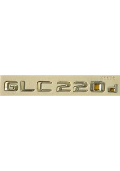 Mercedes Uyumlu Yazı Glc 220d Krom